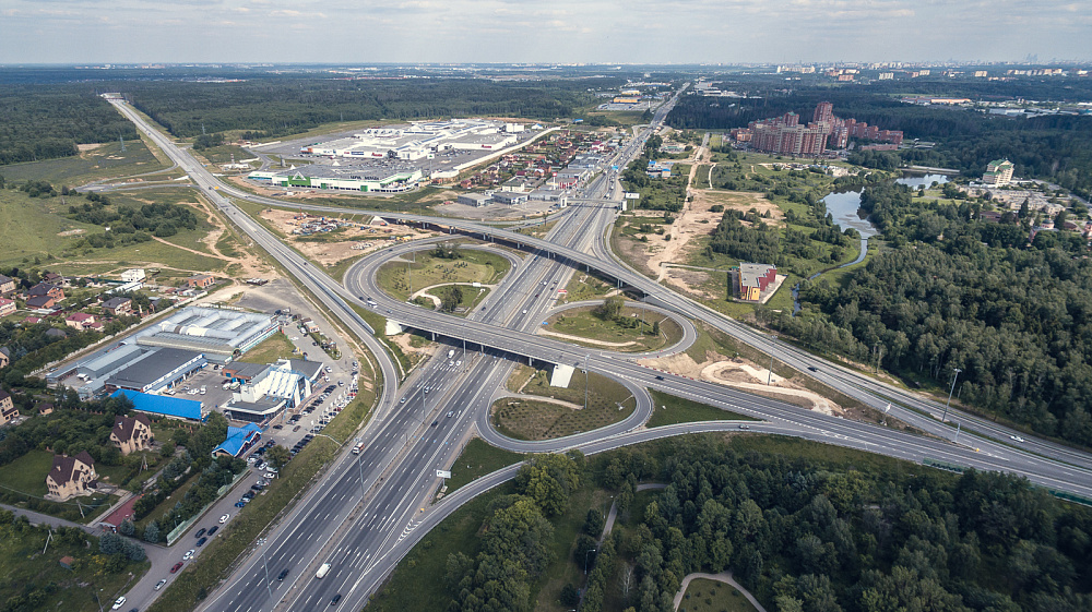 Moscow – Saint-Petersburg freeway